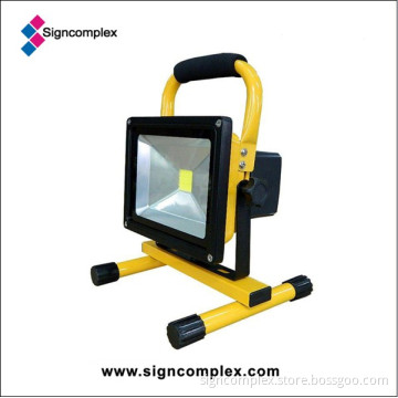 20W 5500-7000k COB LED Rechargeable Flood Light